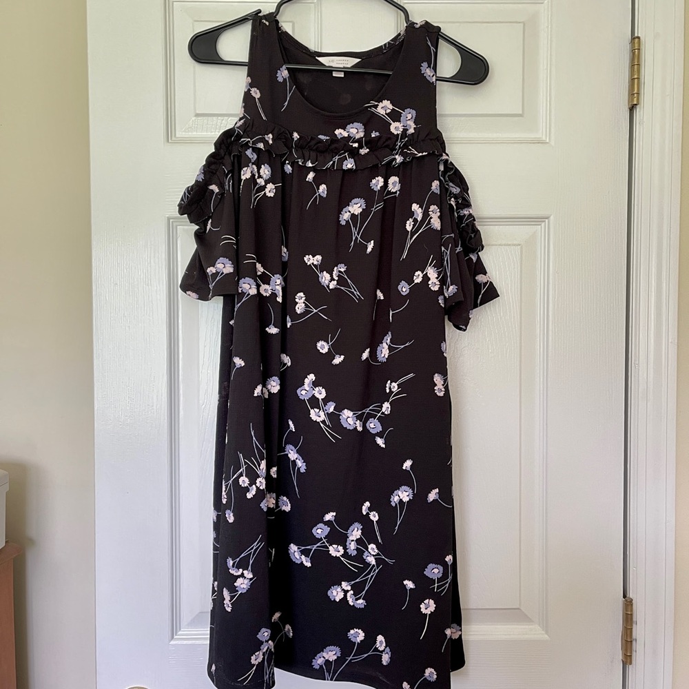 Lauren Conrad cold shoulder dress